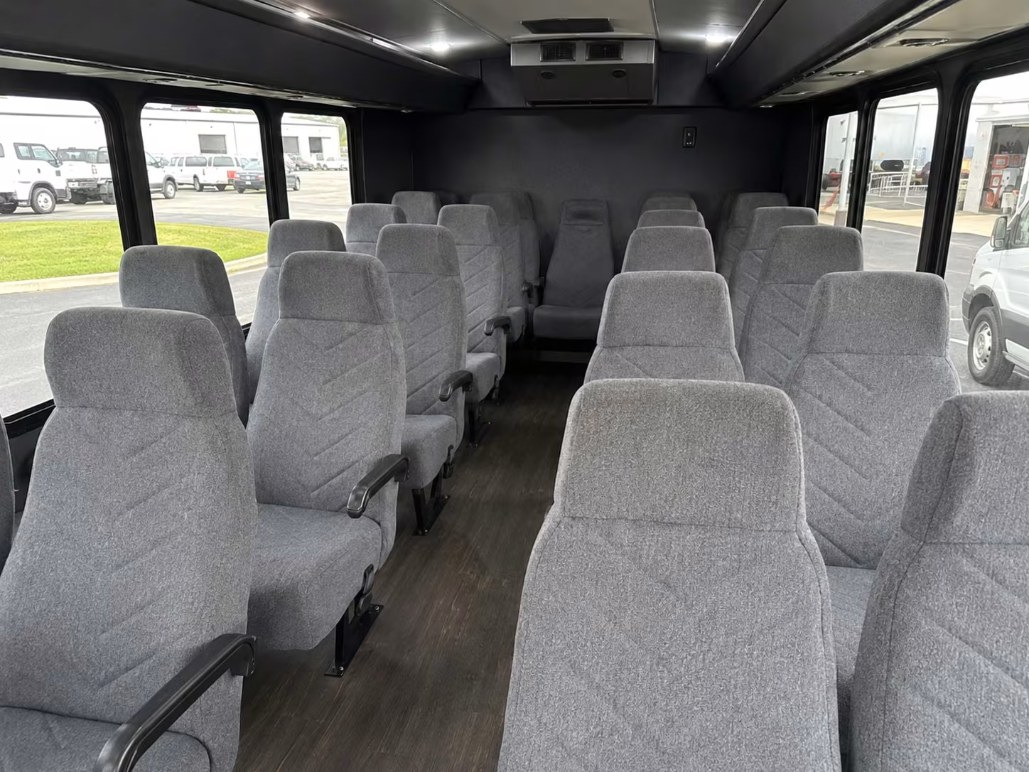 20 passenger minibus interior