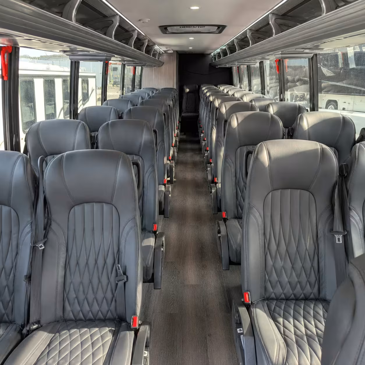30 passenger minibus interior