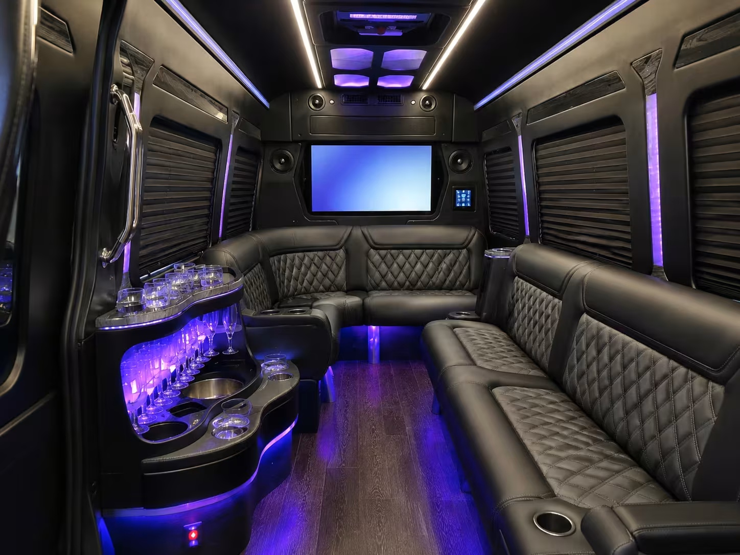 beach wedding shuttle buses in palm coast and flagler beach