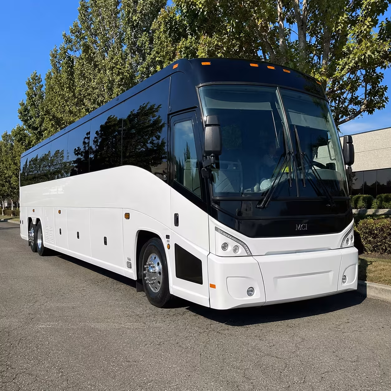 palm coast charter bus interior