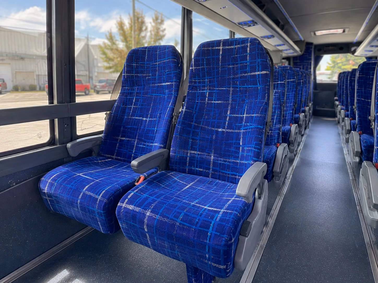 palm coast charter bus rental inside