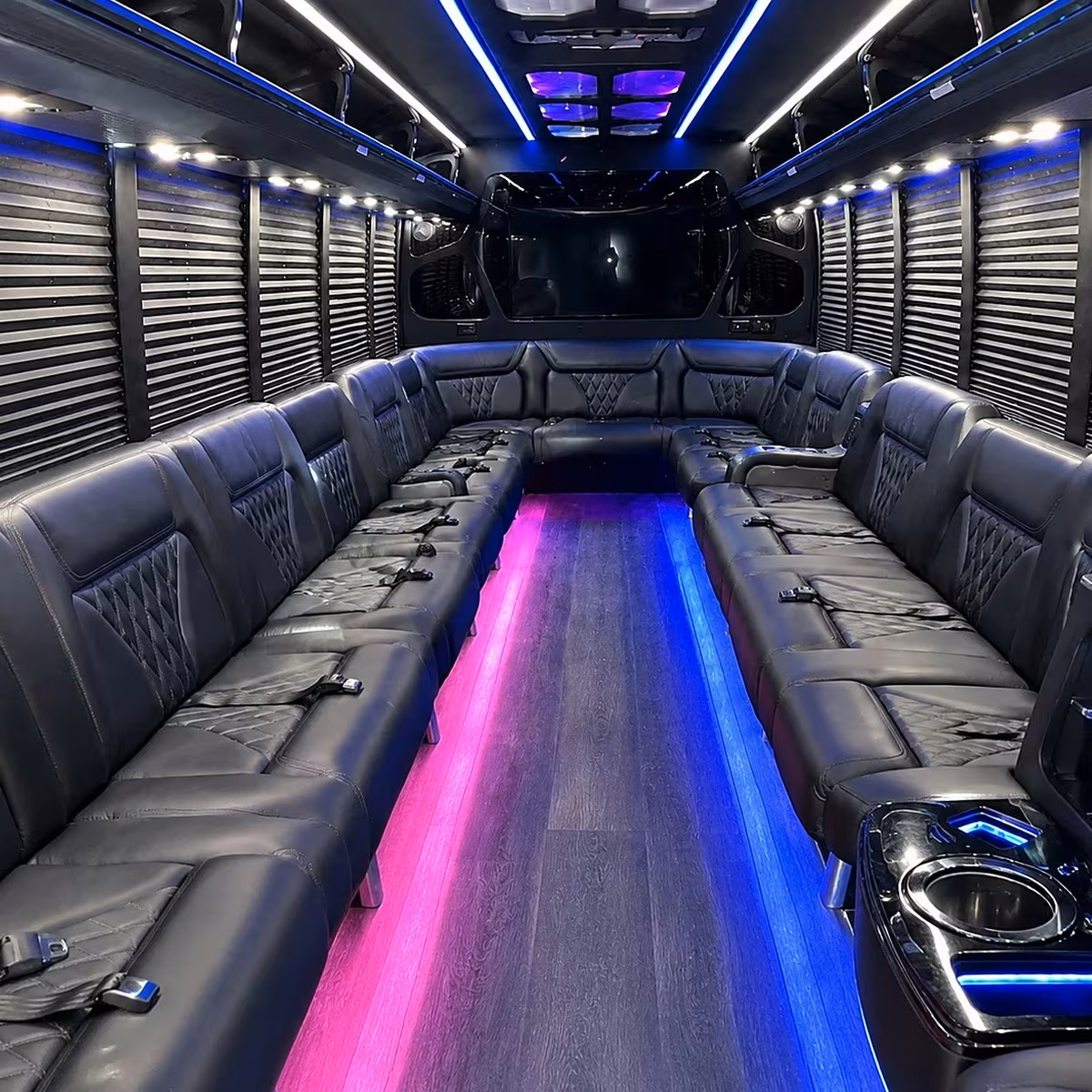 palm coast party bus transportation for concert nights