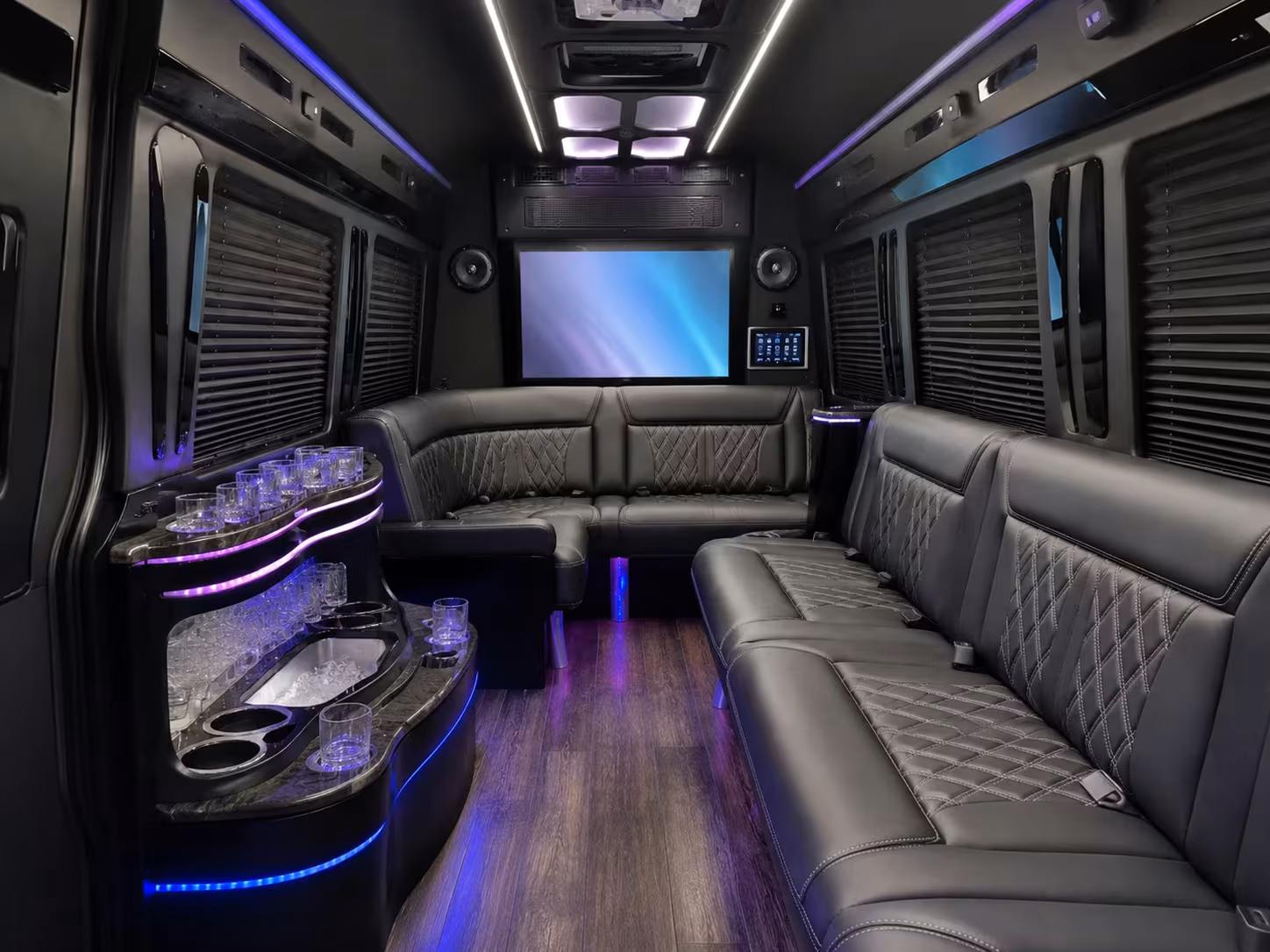 sprinter limousine inside