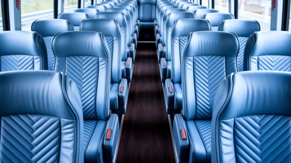 55 passenger charter bus interior palm coast