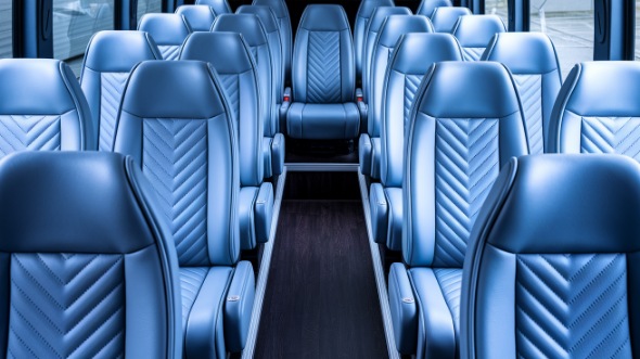 palm coast 30 passenger minibus inside