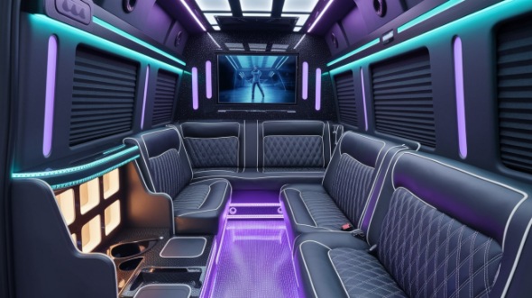 party bus rental interior palm coast